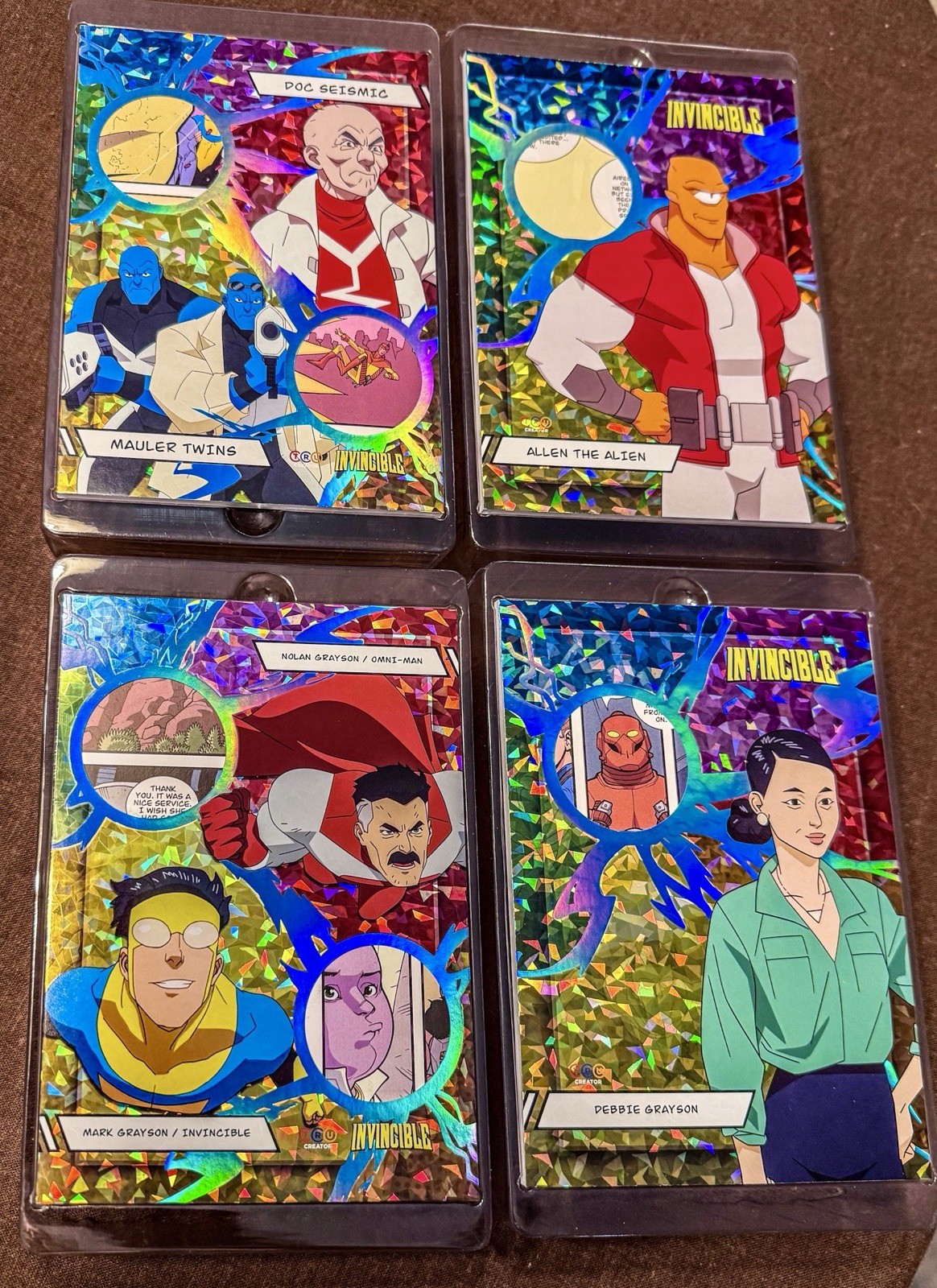Flash Sale 4 INVINCIBLE Exclusive Jumbo Relics Invincible Season 1 Collection🔥