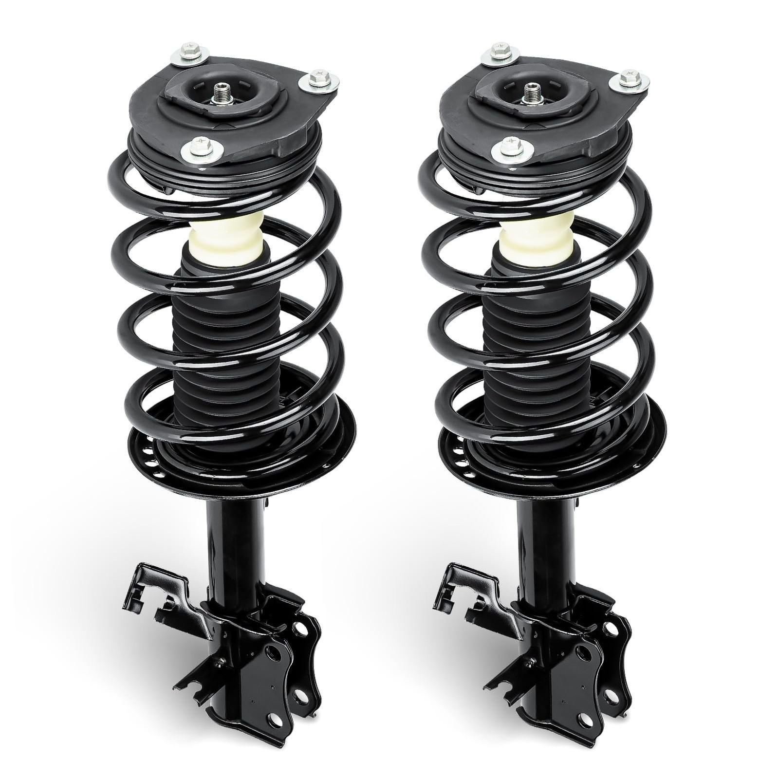 Front Complete Struts Assembly w/Coil Spring Shock Fit for 2007-2012 Nissan S...