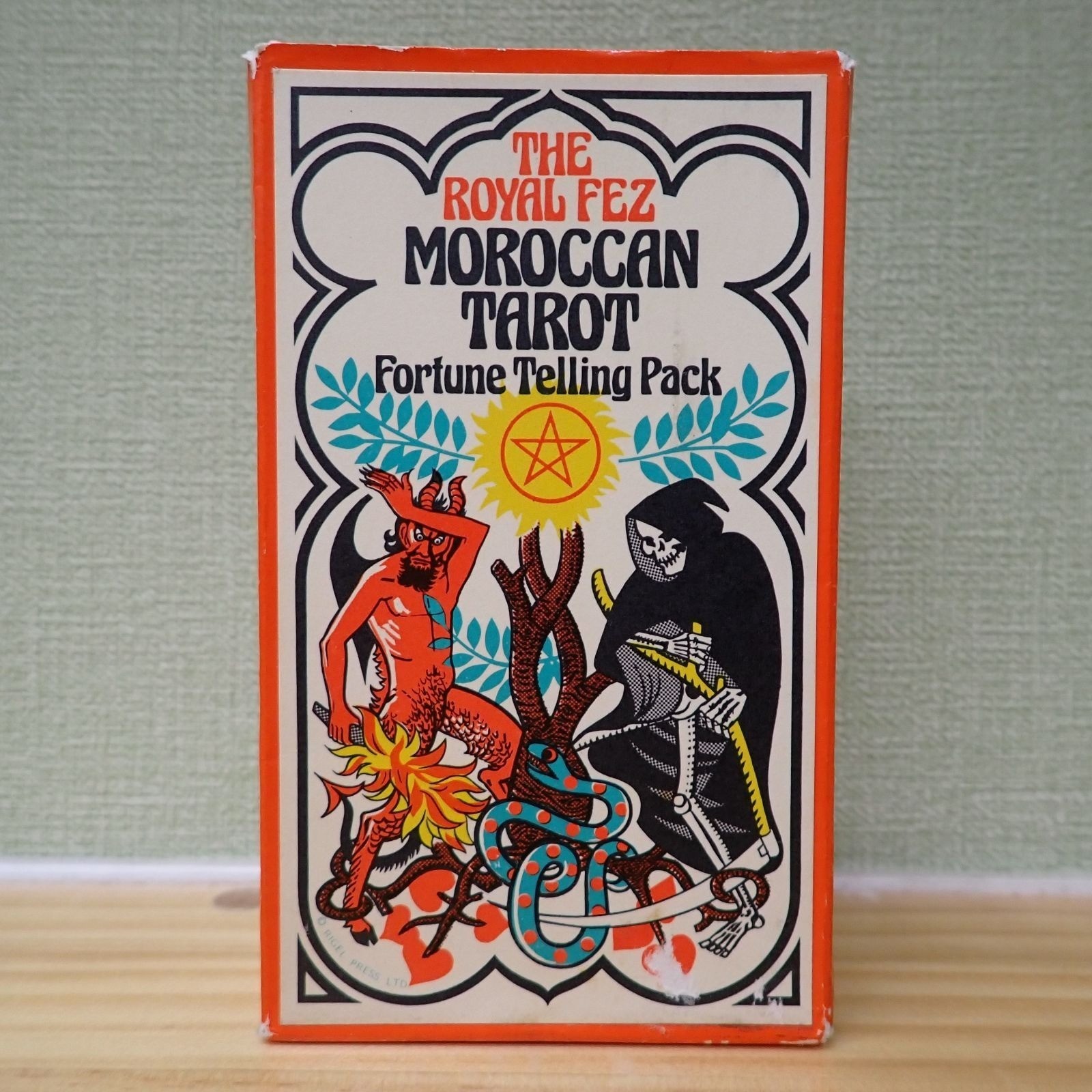 The Royal Fez Moroccan Tarot Vintage Deck Esoteric Cards