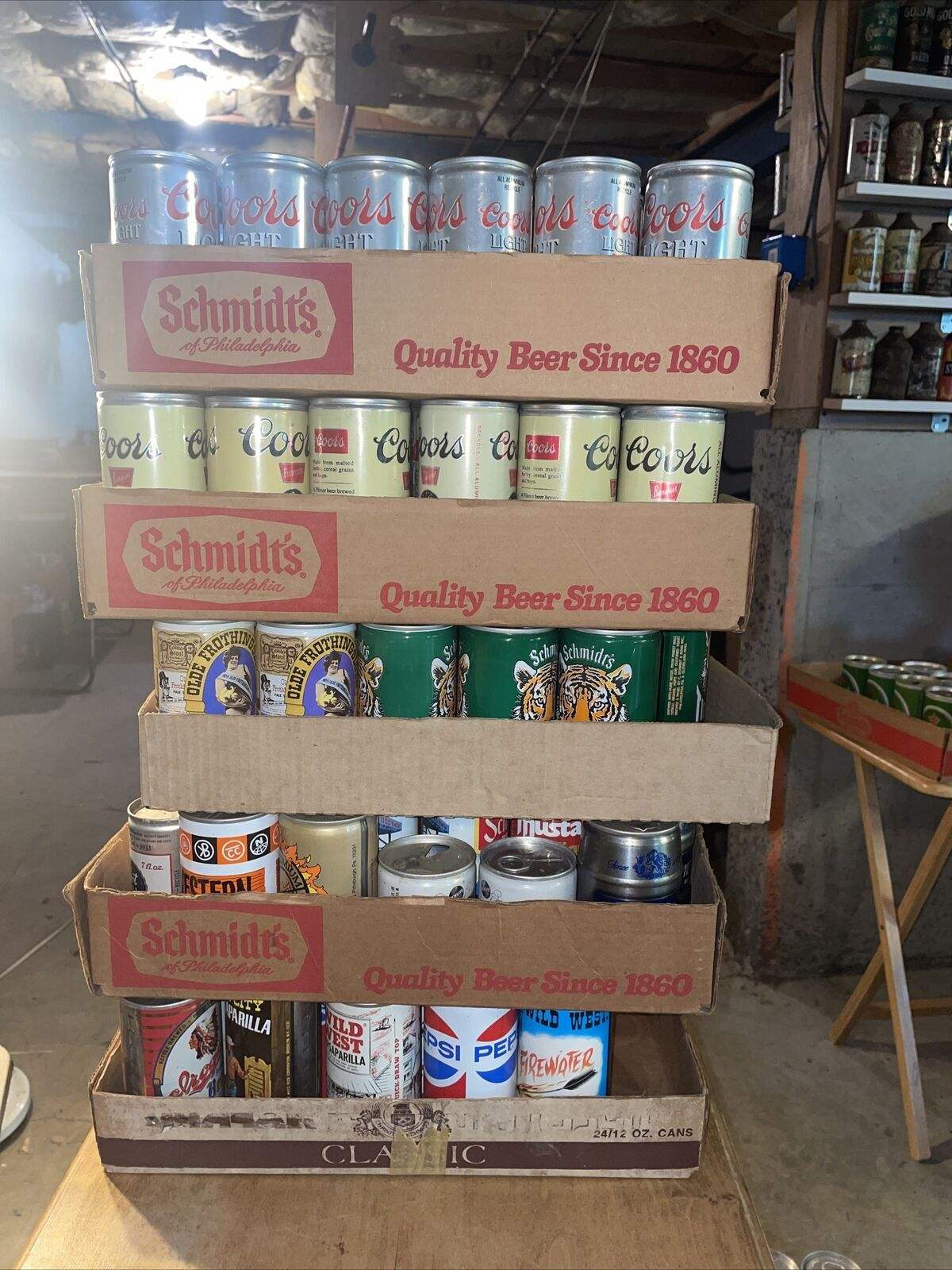 Lot of 100 Variety Of  Beer And Soda Cans