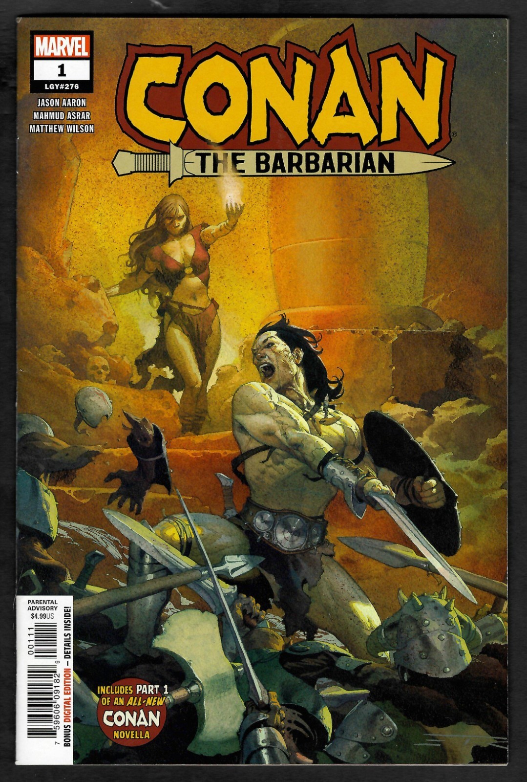 Conan the Barbarian #1-5 (Marvel 2019) Jason Aaron Ribic Complete Run Lot