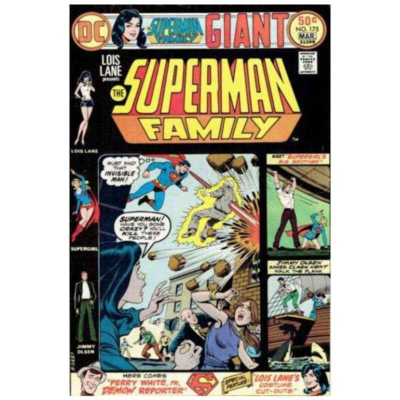 Superman Family #175 in Very Fine condition. DC comics [k\'