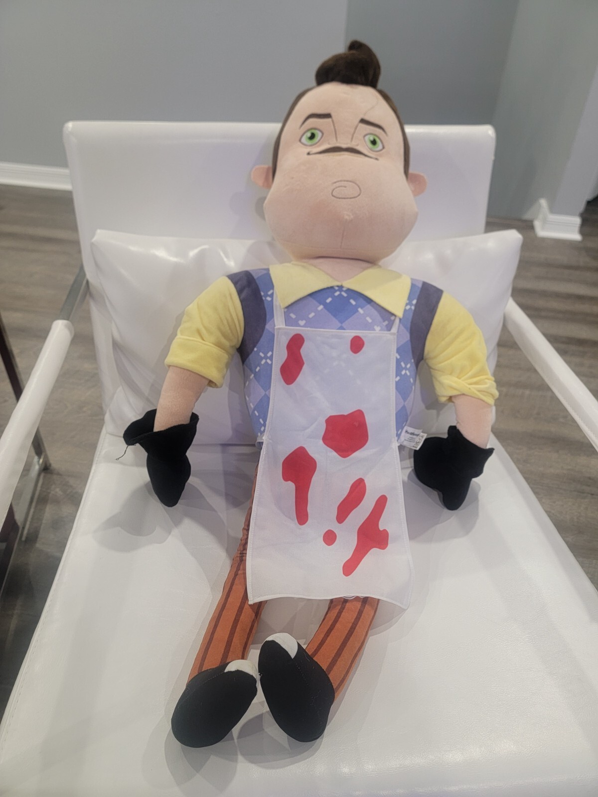 Hello Neighbor Plush Doll ULTRA RARE COLLECTIBLE - MINT CONDITION - 38 INCHES
