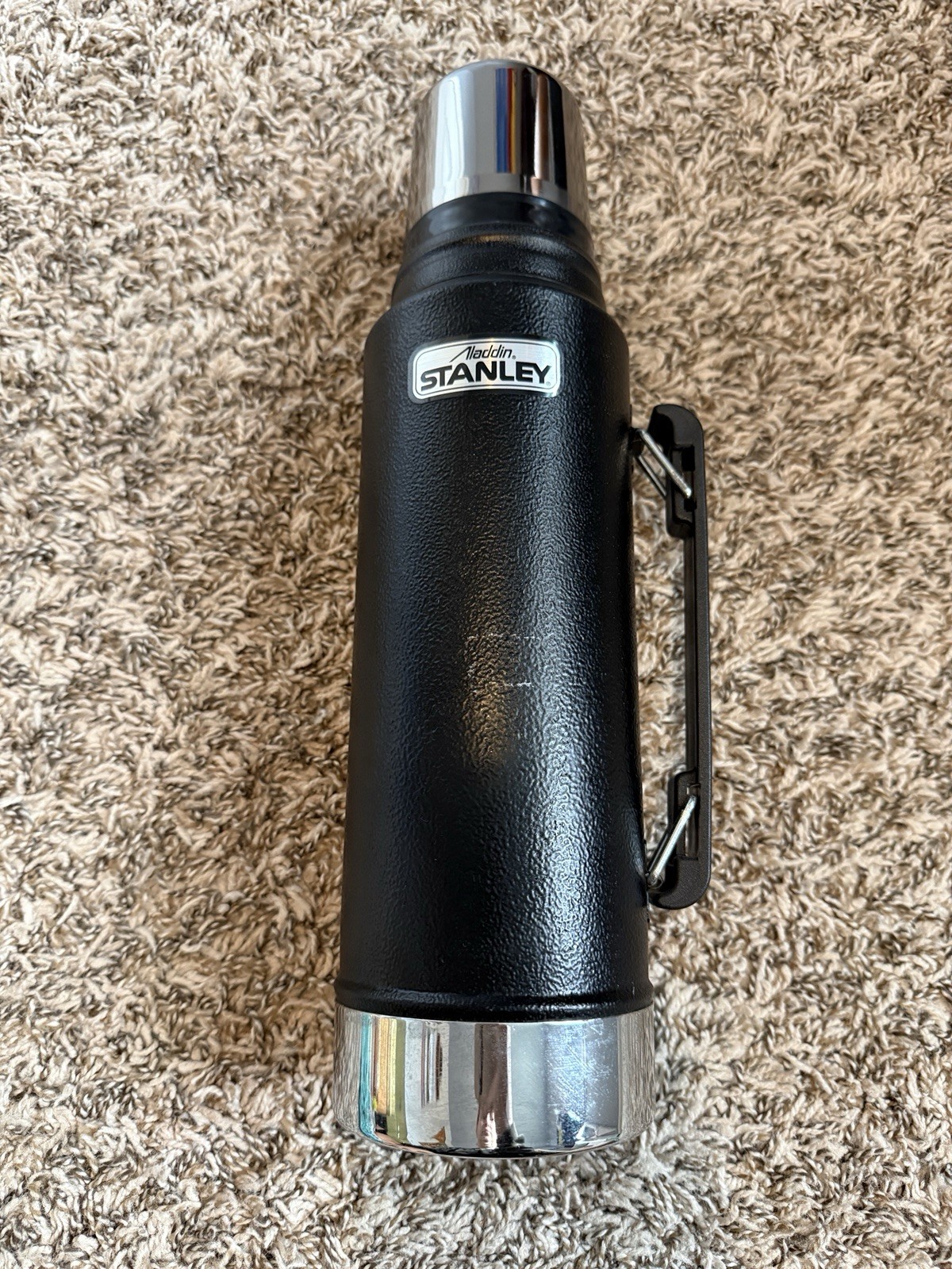 Vintage Aladdin Stanley Thermos A 944DH Qt USA Black