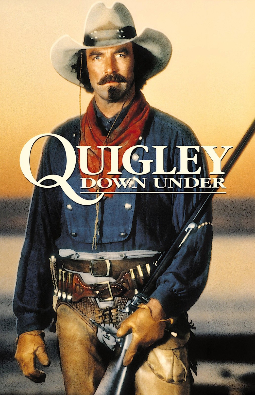 Quigley Down Under (1990) Movie Poster Print Wall Art Home Decor Vintage Film