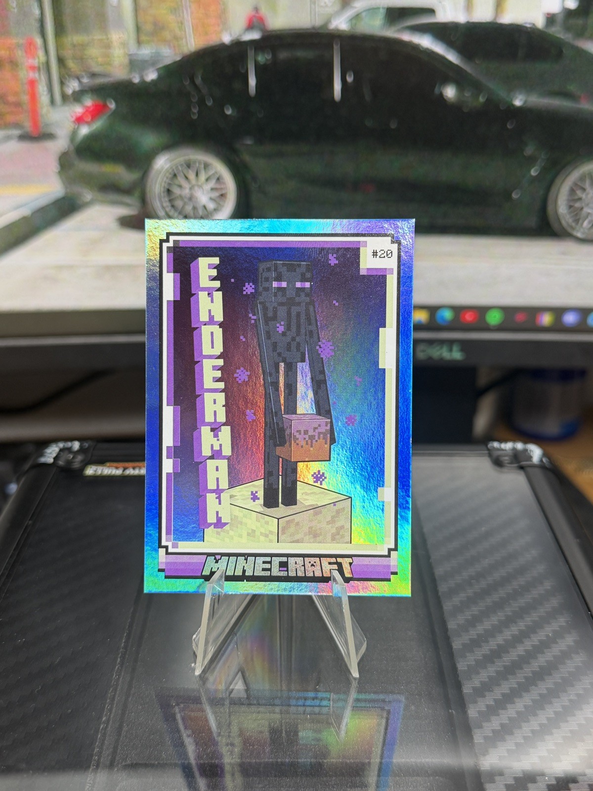 2024 Panini Minecraft #20 Enderman Diamond Blue 7/10