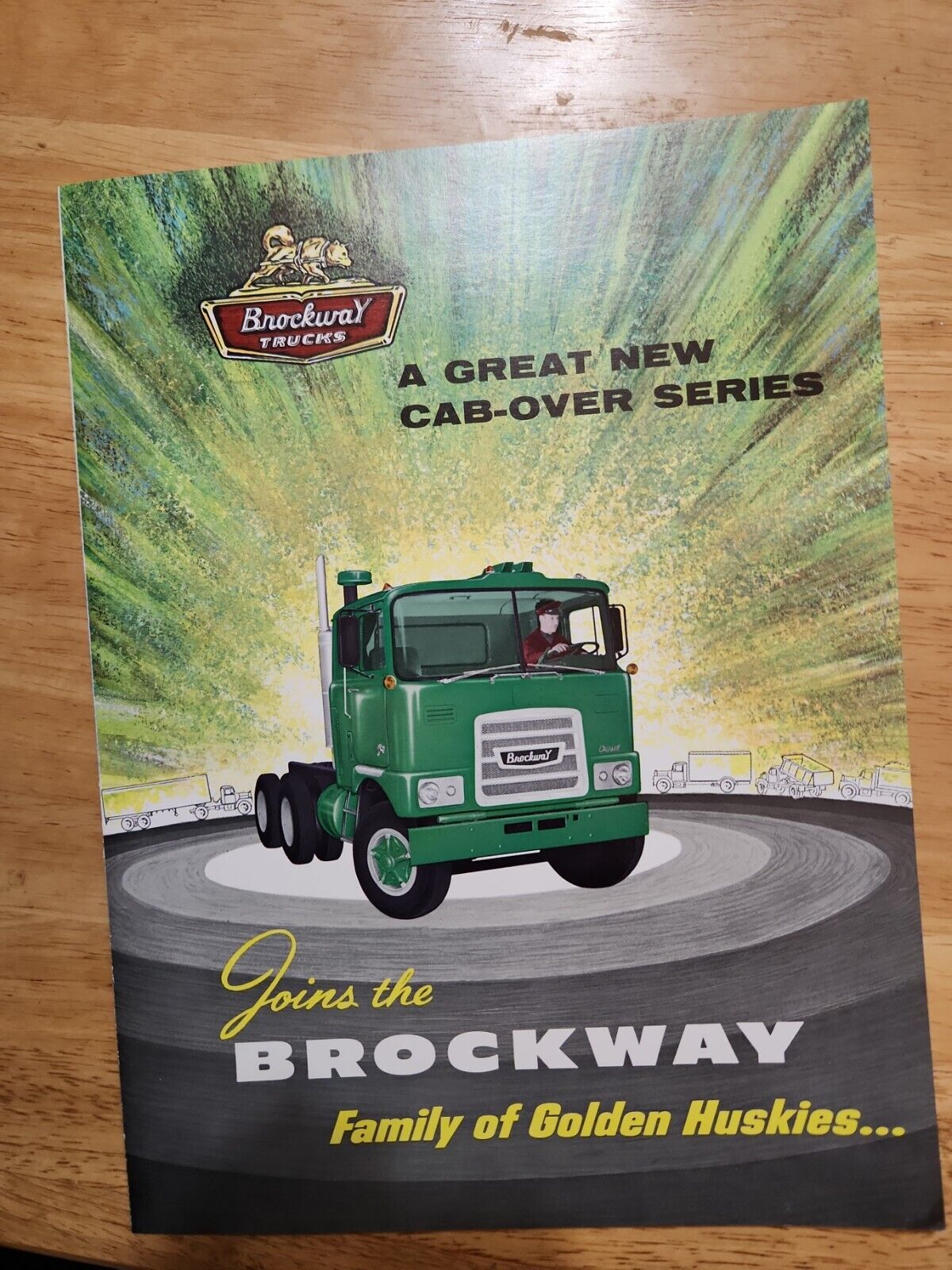 1970\'s? Brockway Trucks Cab Over Brochure 4 Pages