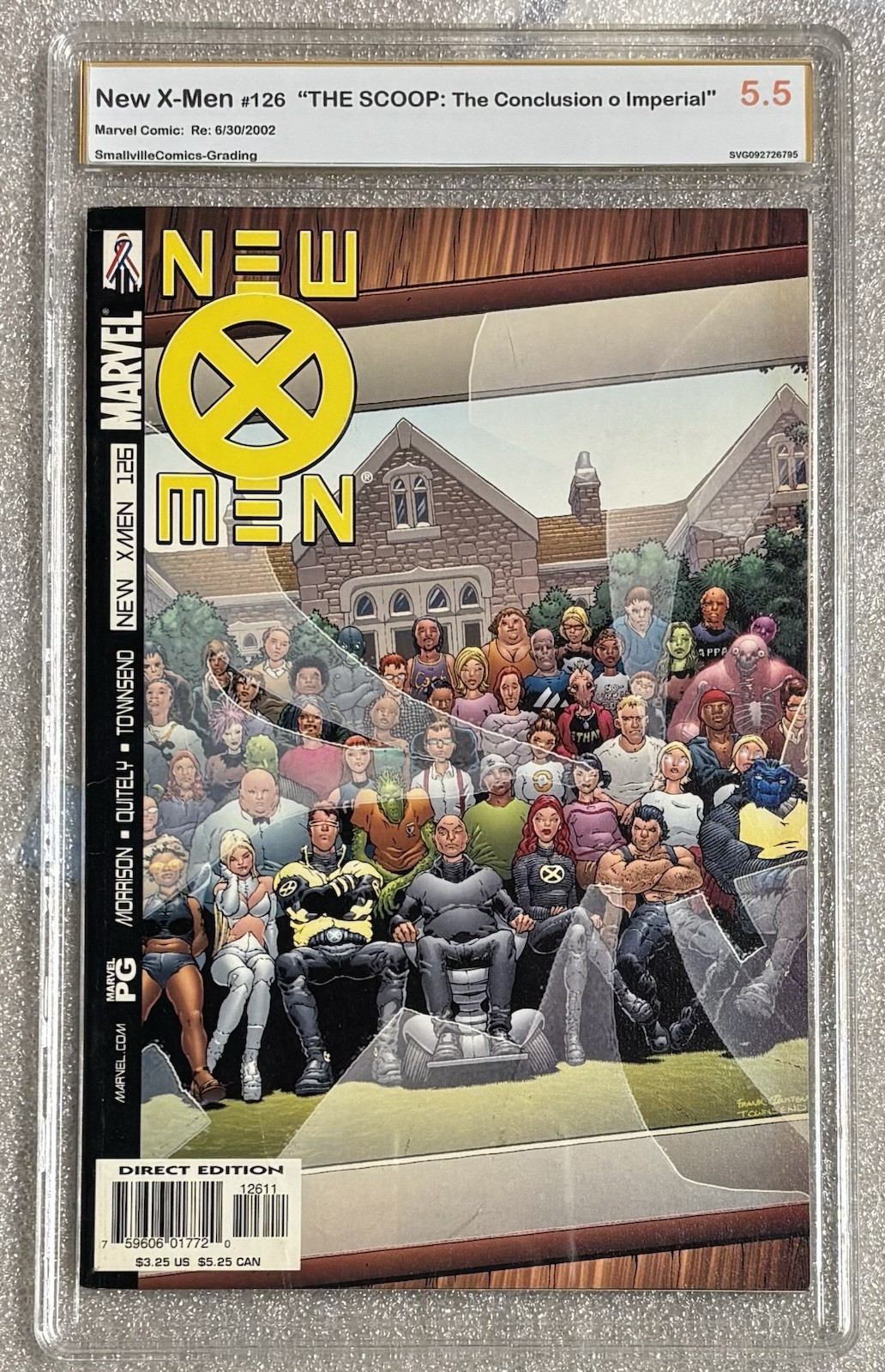 NEW X-MEN VOL 2   # 126   SVG  5.5  - MODERN  AGE  2002 😁