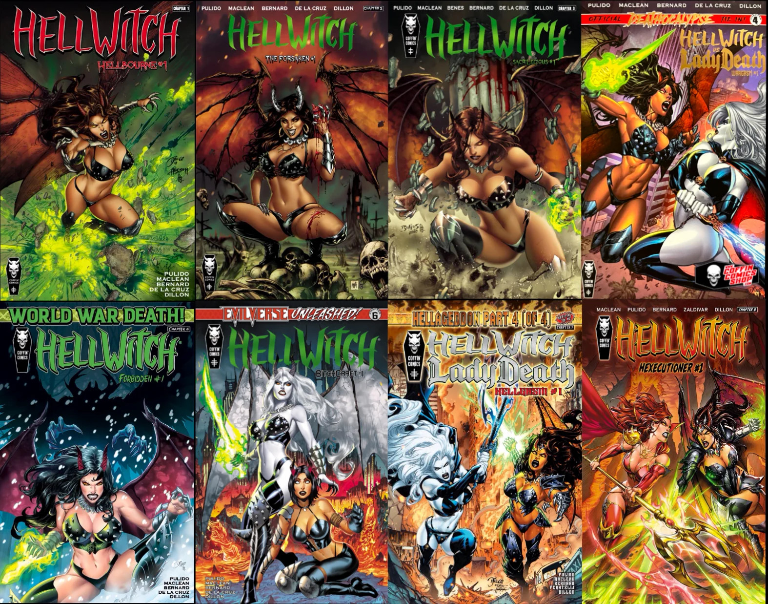 Hellwitch Premiere Bundle (Chapters 1-8)