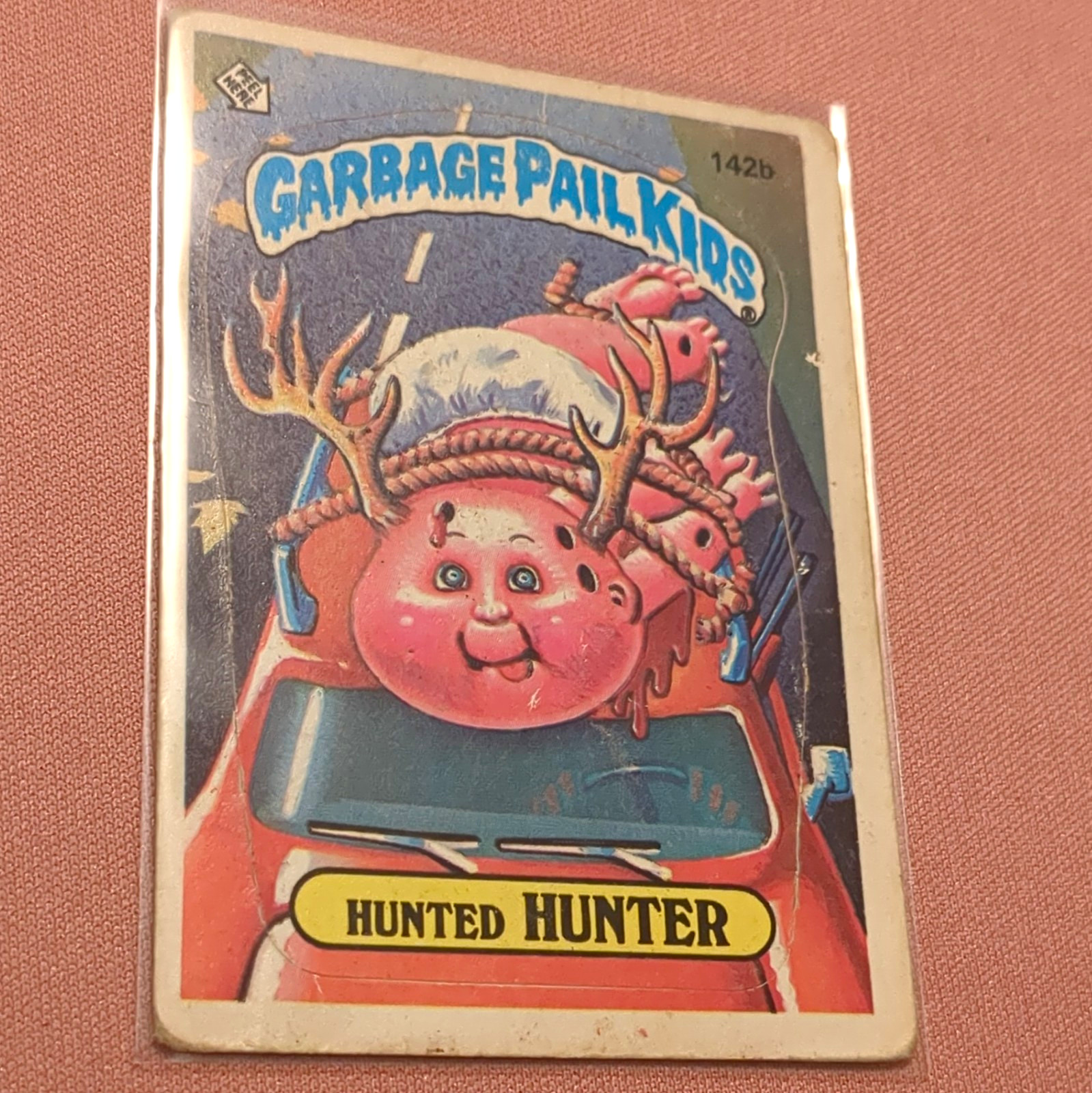 Topps 1986 Garbage Pail Kids Non-Sport Cards Lot of 2 #142b Hunted Hunter Topps 1986 Garbage Pail Kids Non-Sport Cards Lot of 2 #142b Hunted Hunter