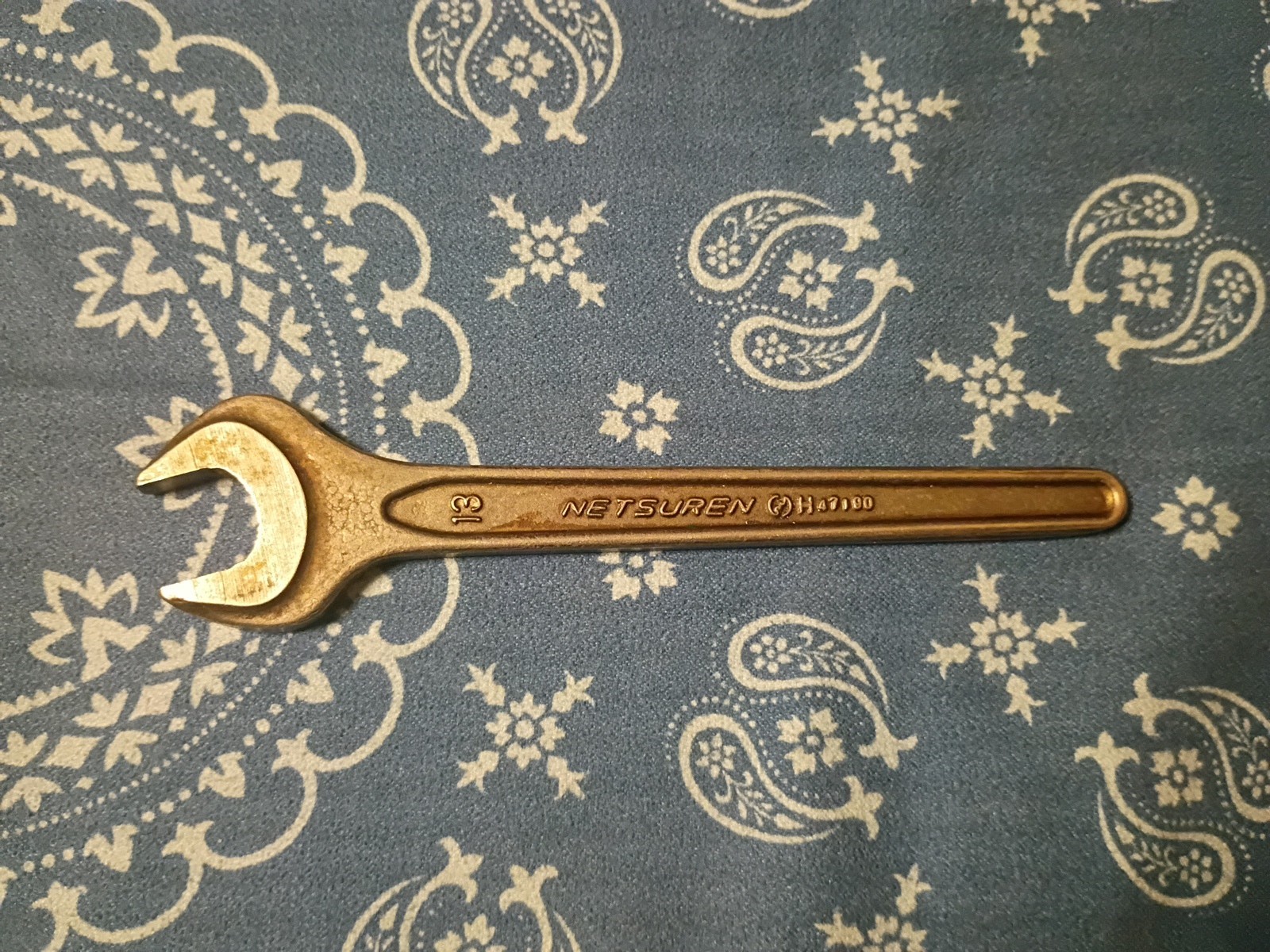 Netsuren Single Open End Wrench In 13mm Made In Japan