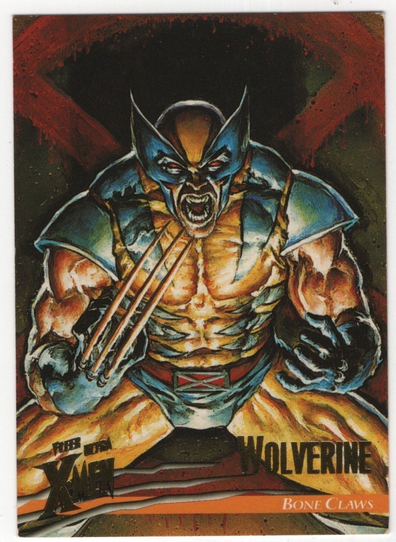 1996 Fleer Ultra X-Men Promo P1 Wolverine Bone Claws