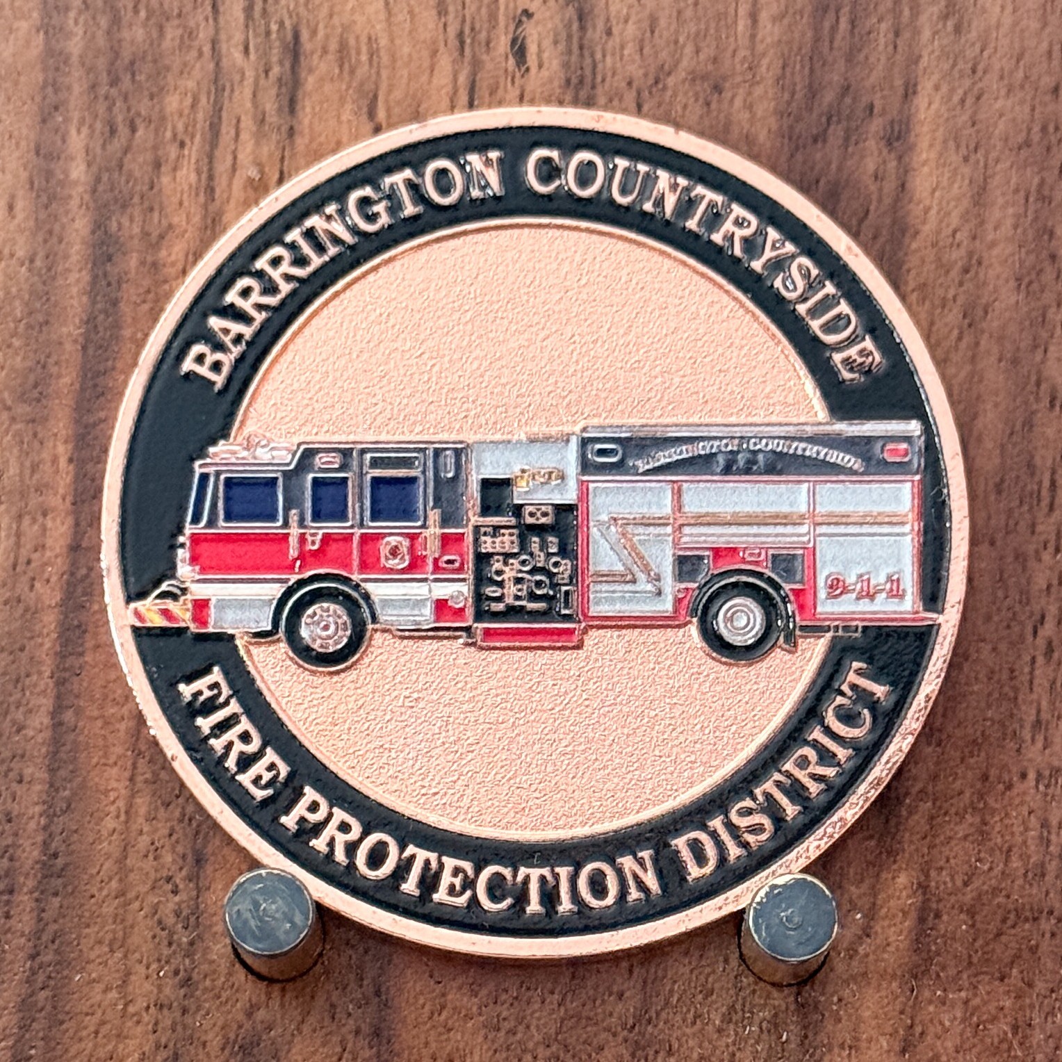 Barrington Countryside Fire Protection District 2022 Challenge Coin  W#14