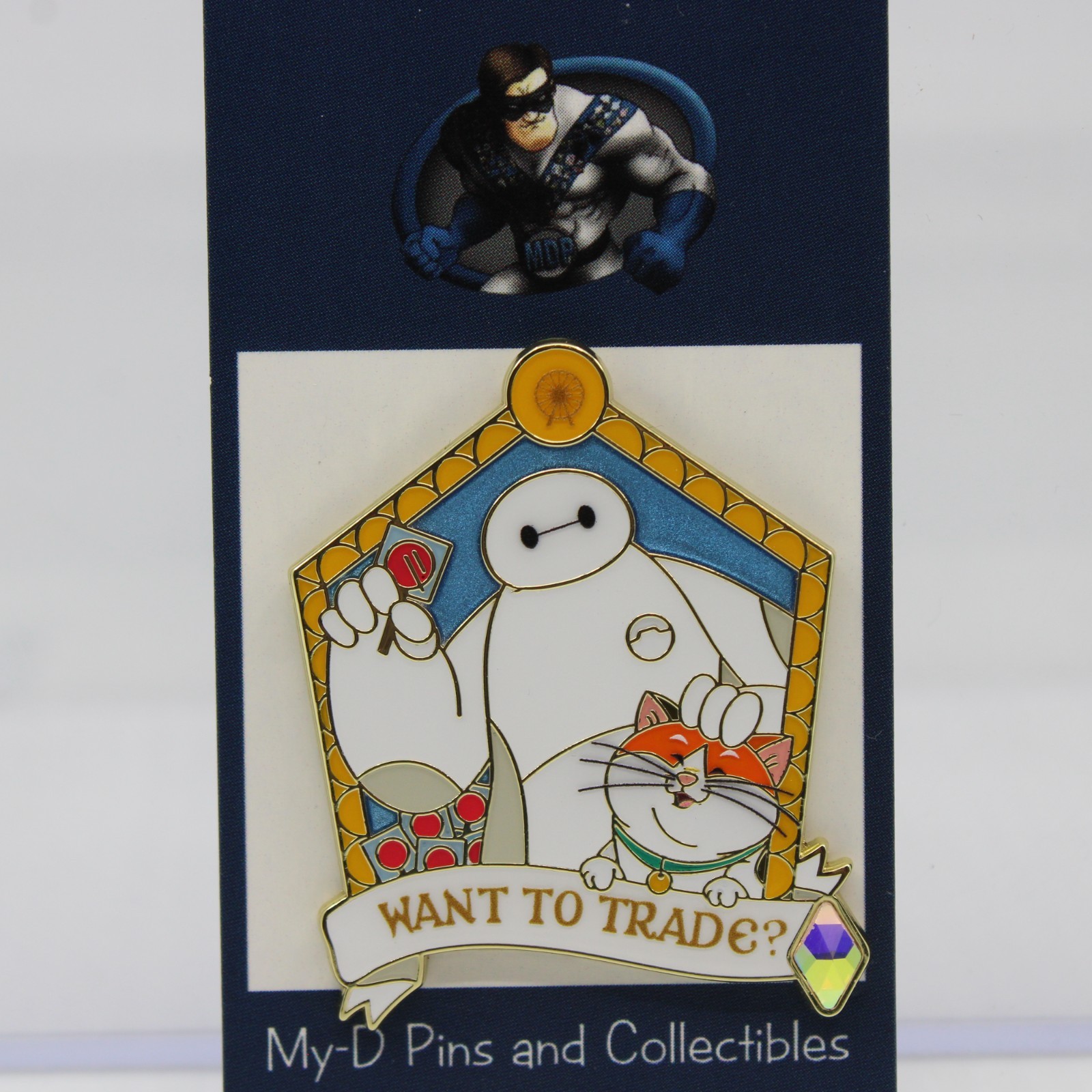 C5 Disney Pin 25 Years Trading LE Want to Trade Mystery Baymax Mochi Big Hero 6