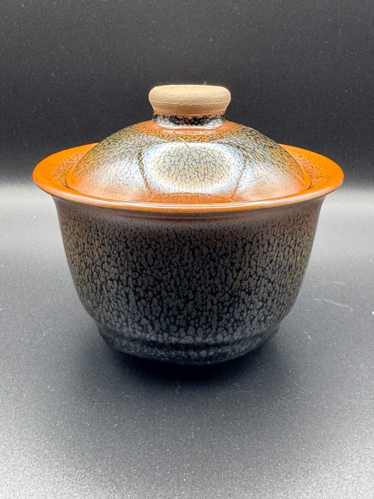 Jian Zhan Gaiwan Rabbit Hair Glaze in Box Jian Zhan Gaiwan Rabbit Hair Glaze in Box