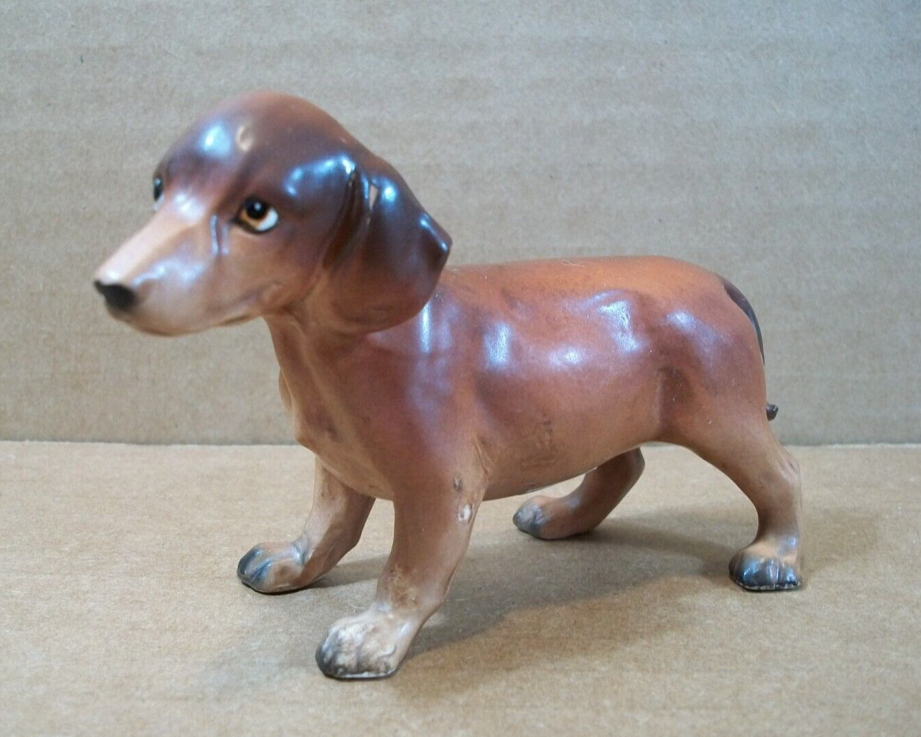 Vintage Napcoware ~ Dachshund Dog Figurine #C6537 ~ 4\