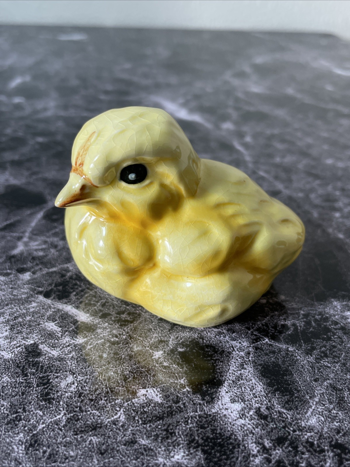Vintage Goebel W. Germany Yellow Baby Chick Chicken Figurine Ceramic *Rare