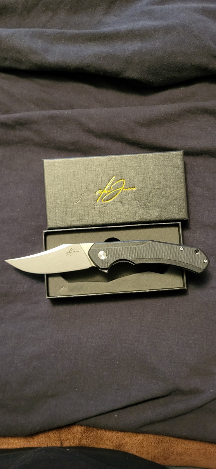 Alex Jones Phantom Folding Blade