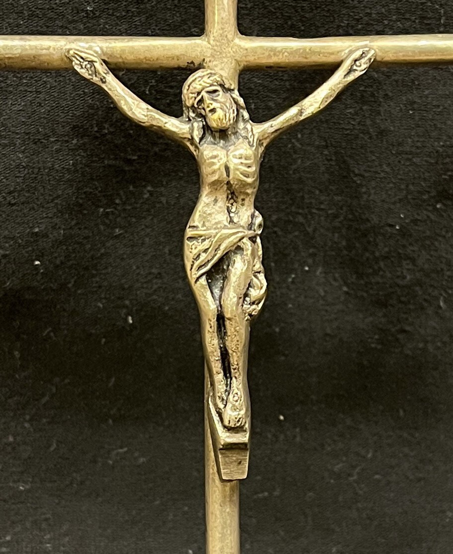 AMAZING MASSIVE CROSS ANTIQUE CRUCIFIX JESUS CHRIST \ AMAZING MASSIVE CROSS ANTIQUE CRUCIFIX JESUS CHRIST \