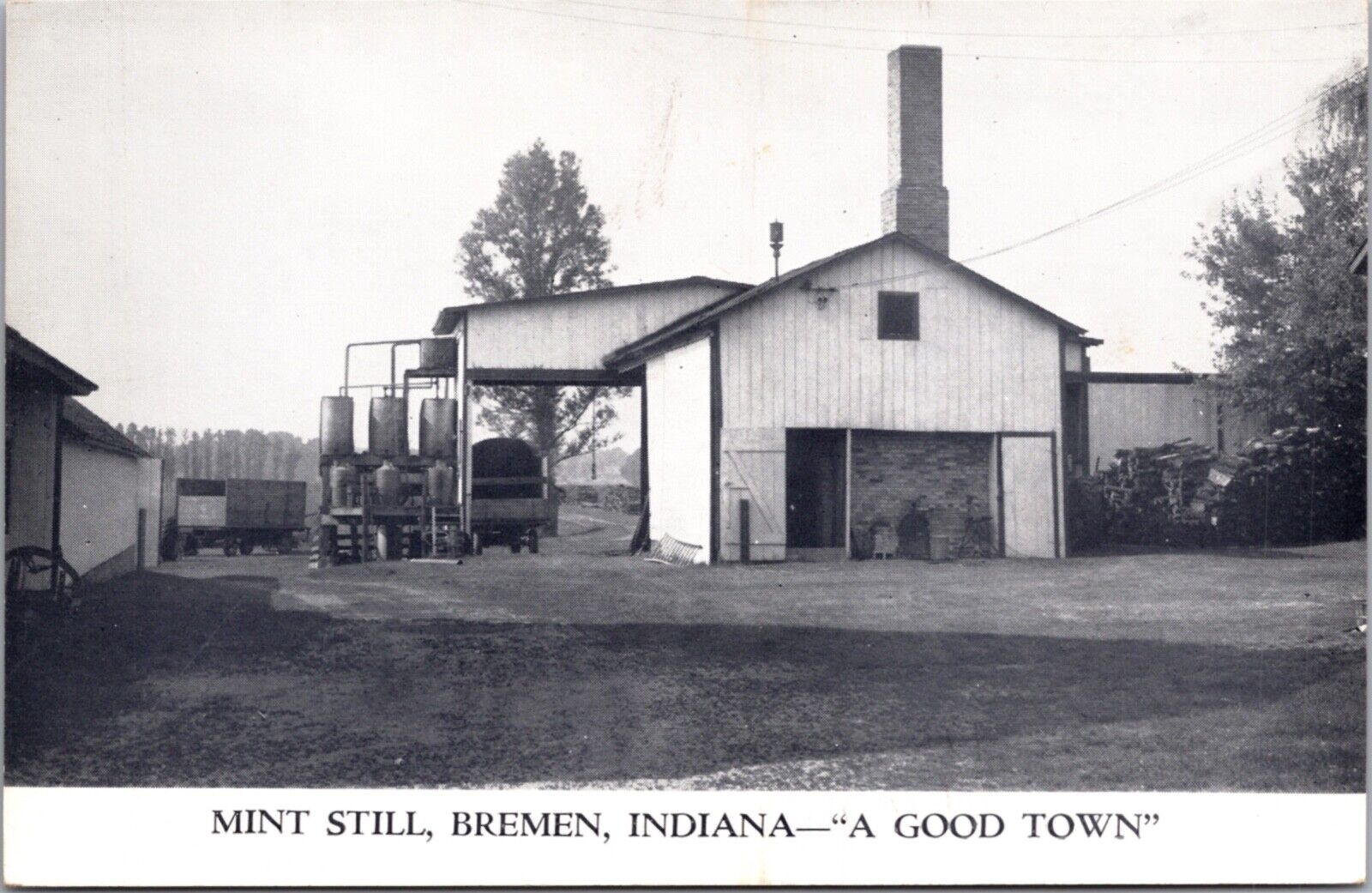 Postcard Mint Still in Bremen, Indiana