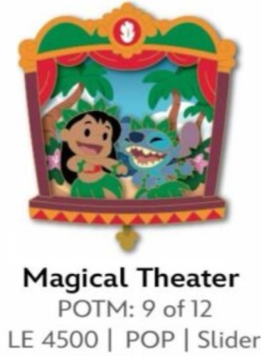 Disney Parks Pin - Magical Theater Lilo & Stitch LE 4500 9/12