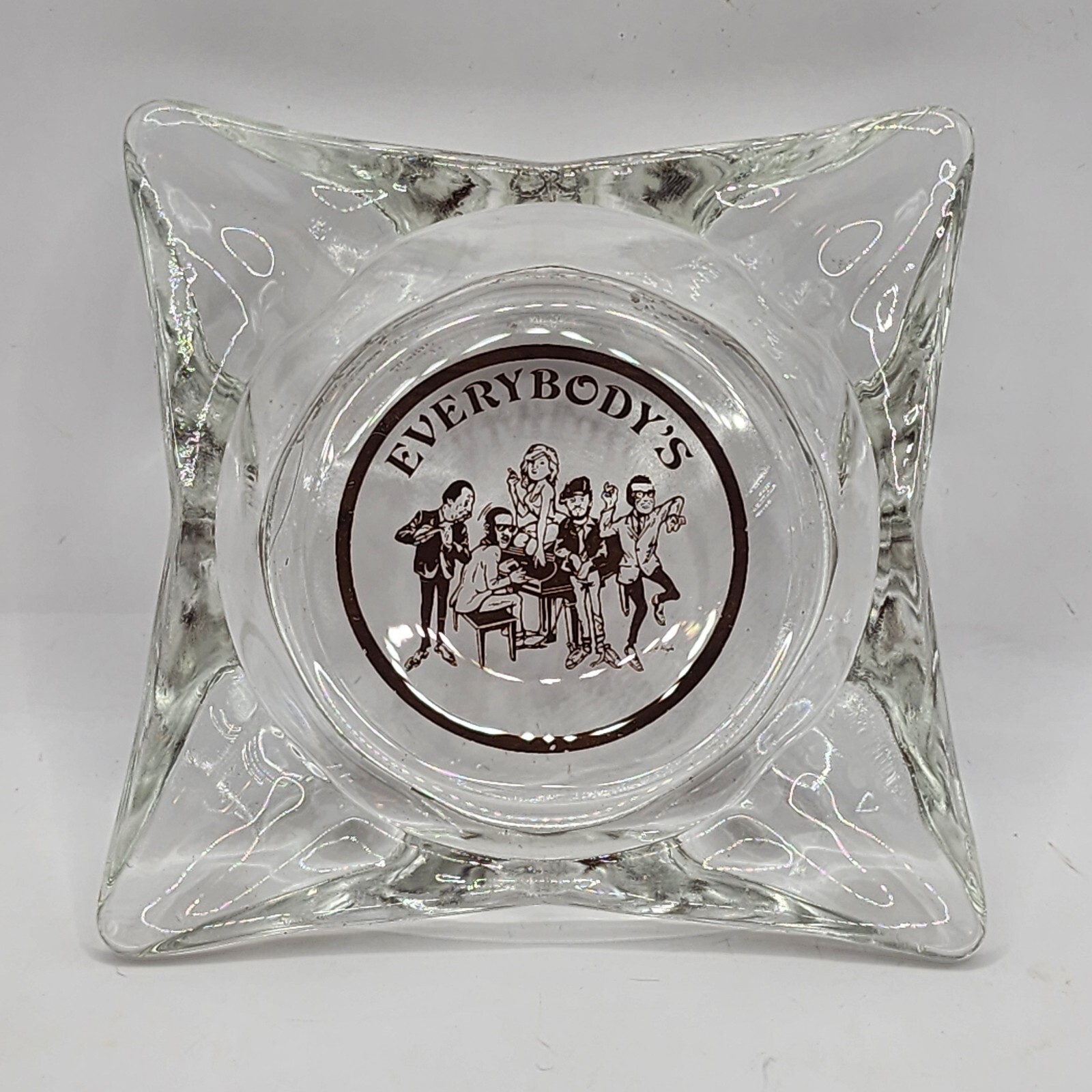 Everybody\'s Branded Clear Ashtray Everybody\'s Branded Clear Ashtray