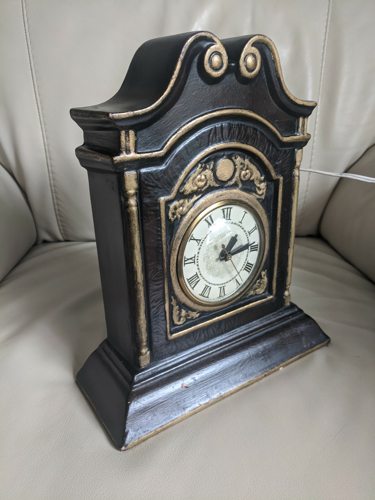 Clock Lanshire Electric Mantel Holland Mold Porcelain T3 Working Mantel Clock 61 Clock Lanshire Electric Mantel Holland Mold Porcelain T3 Working Mantel Clock 61