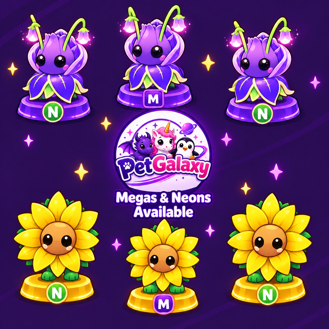 Sunflower Friend - Violet Friend - Adopt from me - Bee Pass 2026
