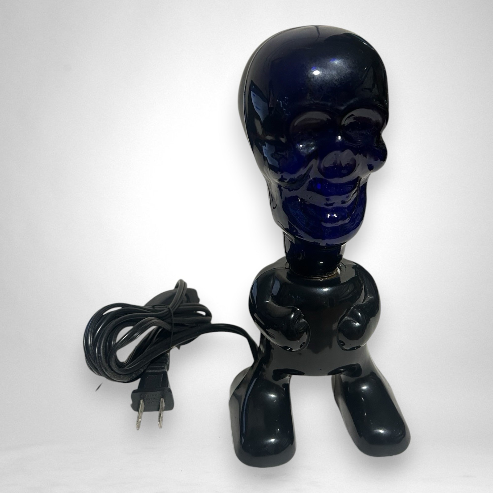 Lite-Works Blacklight Man Lamp Transparent Purple WS-50636 Vintage Halloween Lite-Works Blacklight Man Lamp Transparent Purple WS-50636 Vintage Halloween