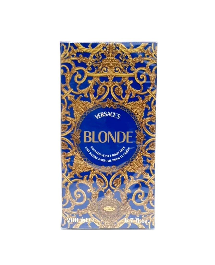 Vintage Versace Blonde Scented Velvet Body Milk 6.7 oz SEALED SEE DESCRIPTION