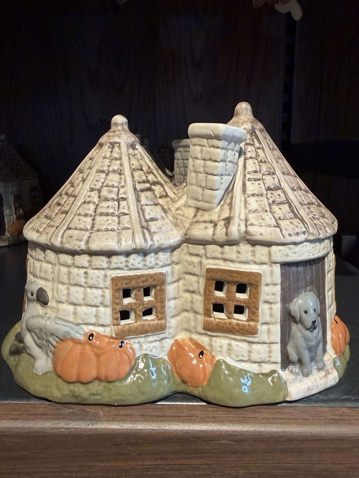 Harry Potter New York NY Hagrid\'s Hut Tealight NWT Hogwarts Hermoine Buckbeak