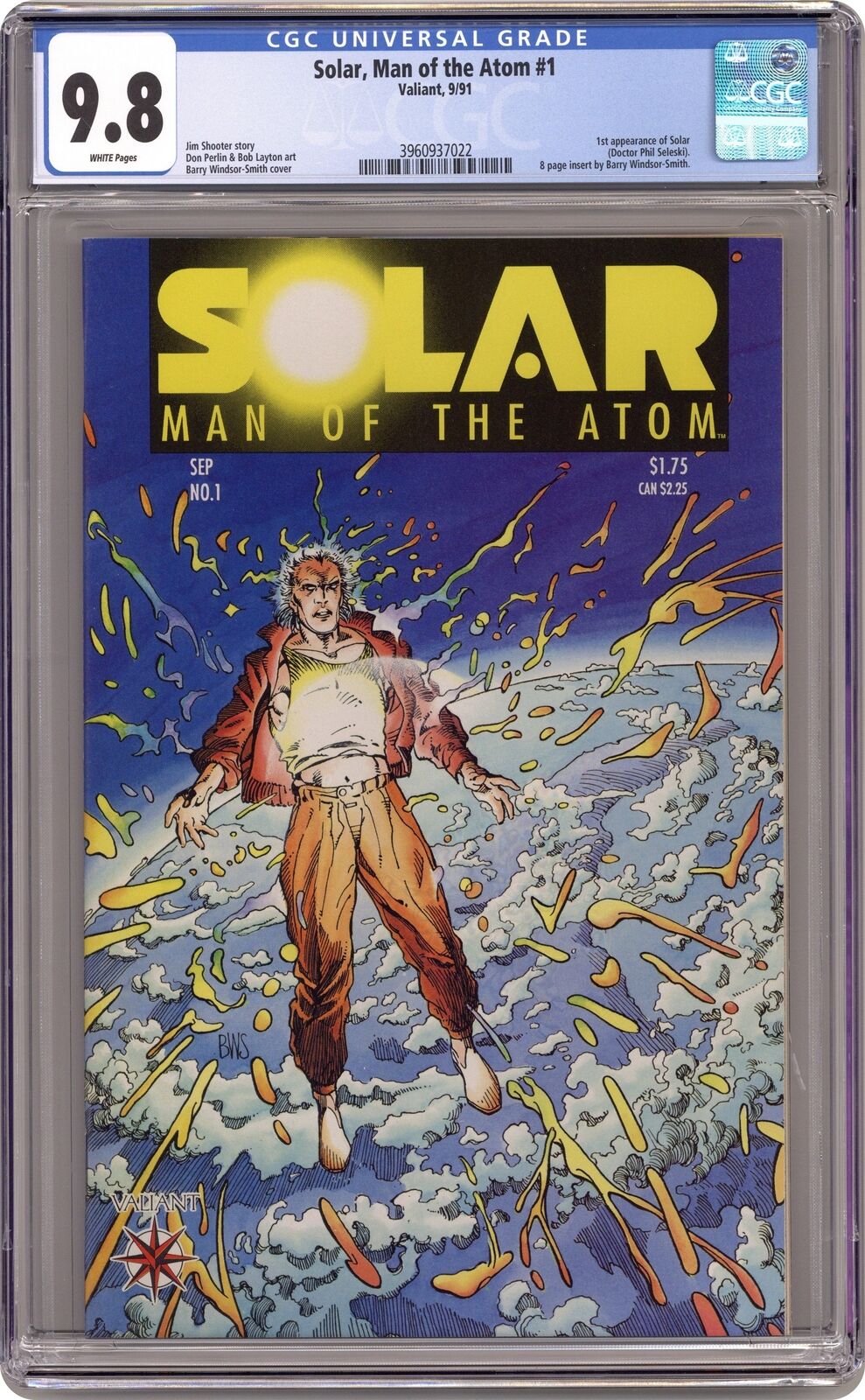 Solar Man of the Atom #1 CGC 9.8 1991 3960937022