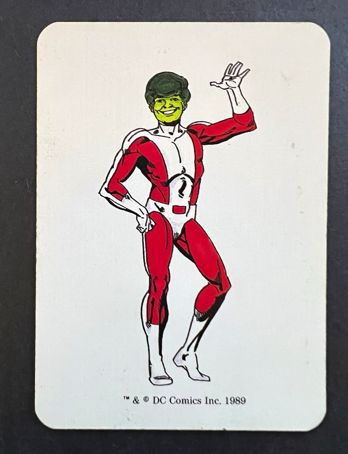 1989 Mayfair DC Heroes 2nd Ed. Changeling Beast Boy Garfield Logan Vintage Card