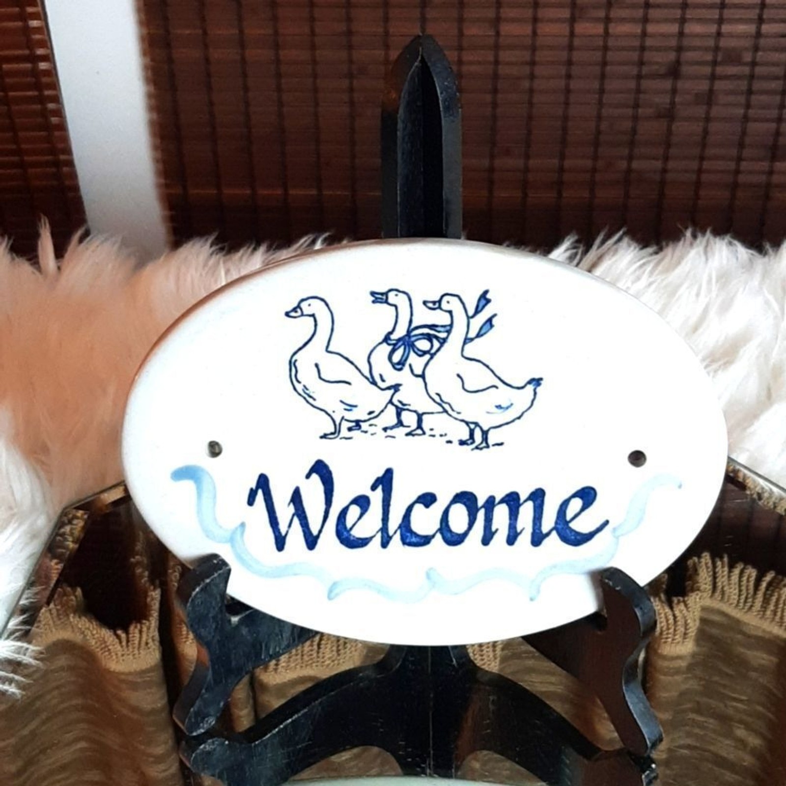 LOUISVILLE STONEWARE‎ Sign 7 3/4×5.5 Inches