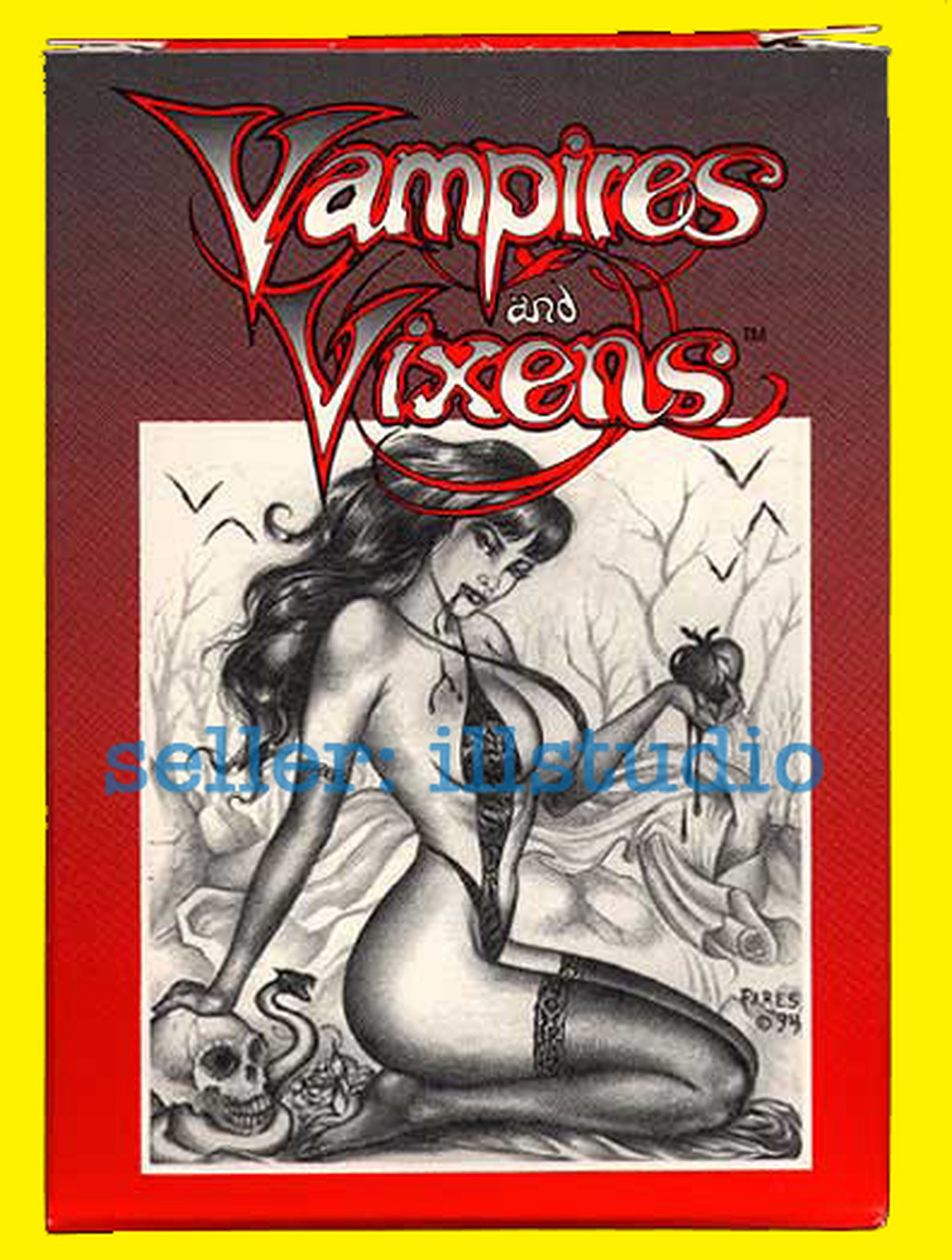 VAMPIRES and VIXENS Factory Set +Bonus 4 Promos by Fatal Beauty artistDon Paresi