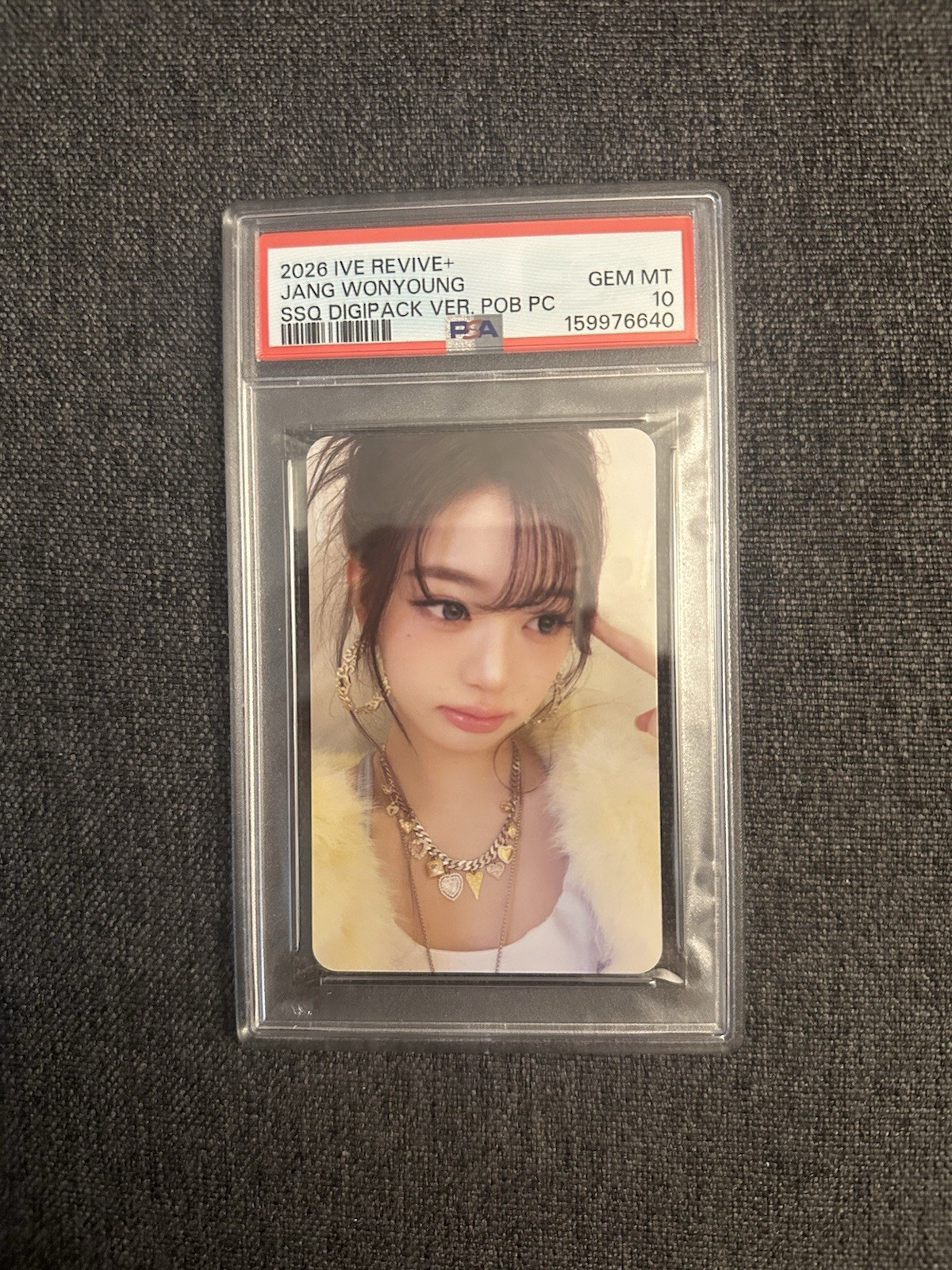 2026 JANG WONYOUNG REVIVE+ SSQ POB PSA 10