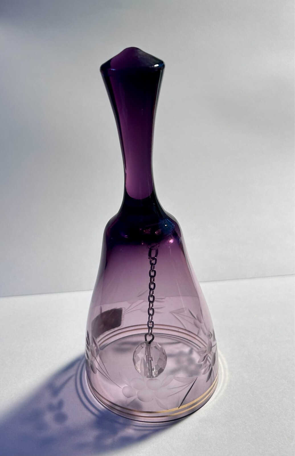 lavender germen crystal bell