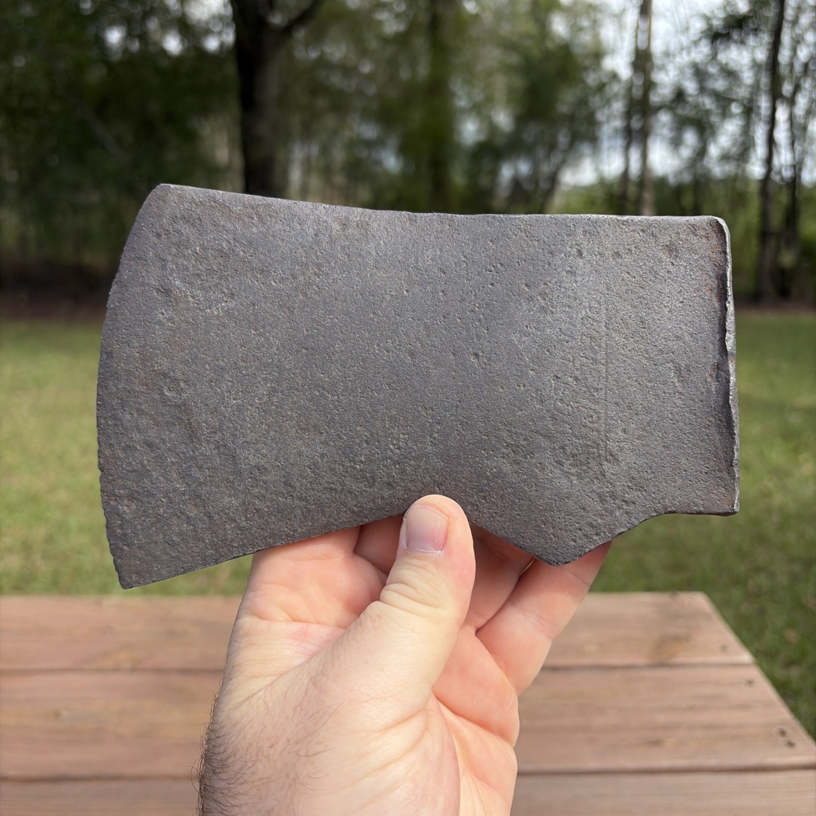 Vtg True Temper Flint Edge Kentucky Axe Head  3lb 3 oz Cleaned By Electrolysis