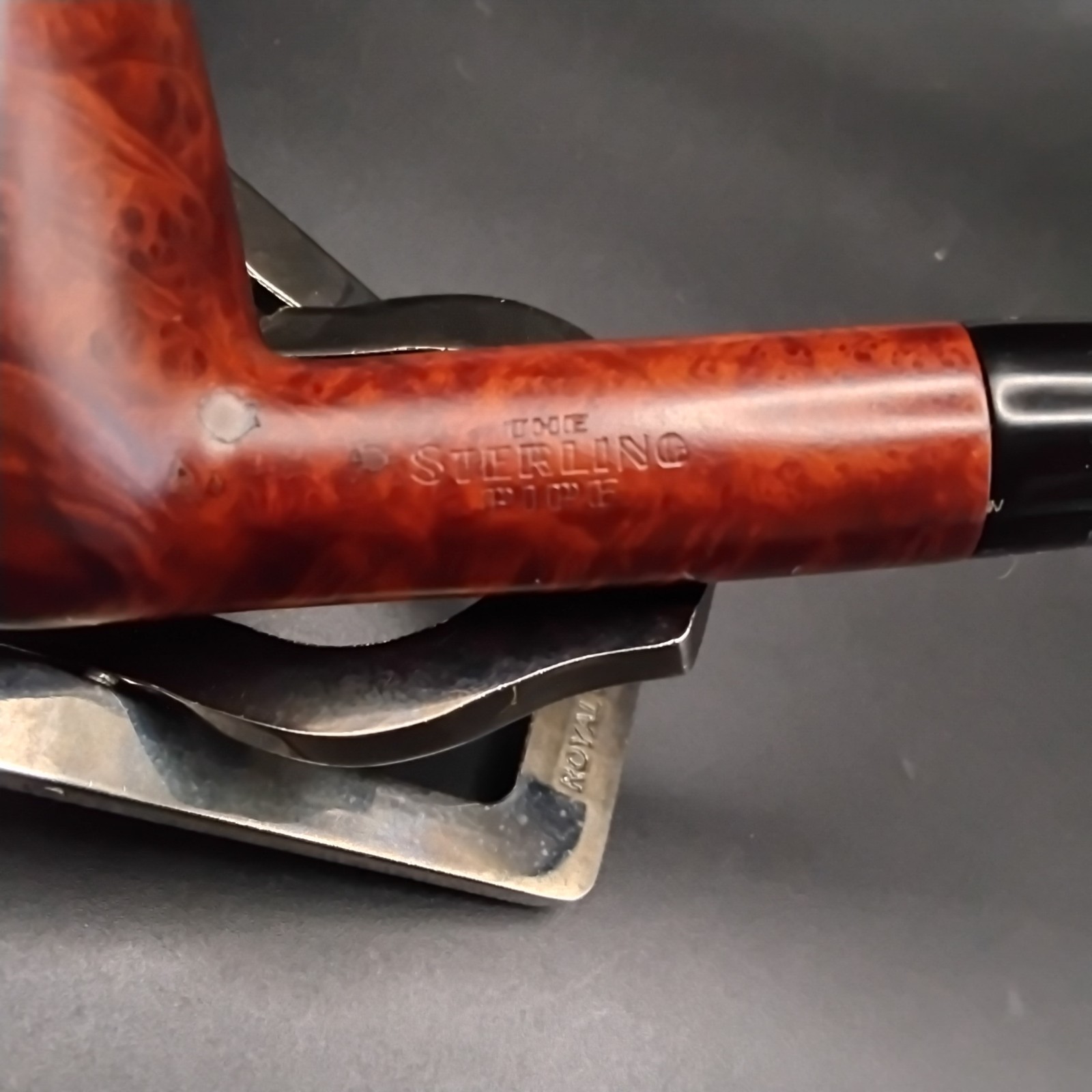 Professionally restored The Sterling Pipe tobacco smoking pipe 