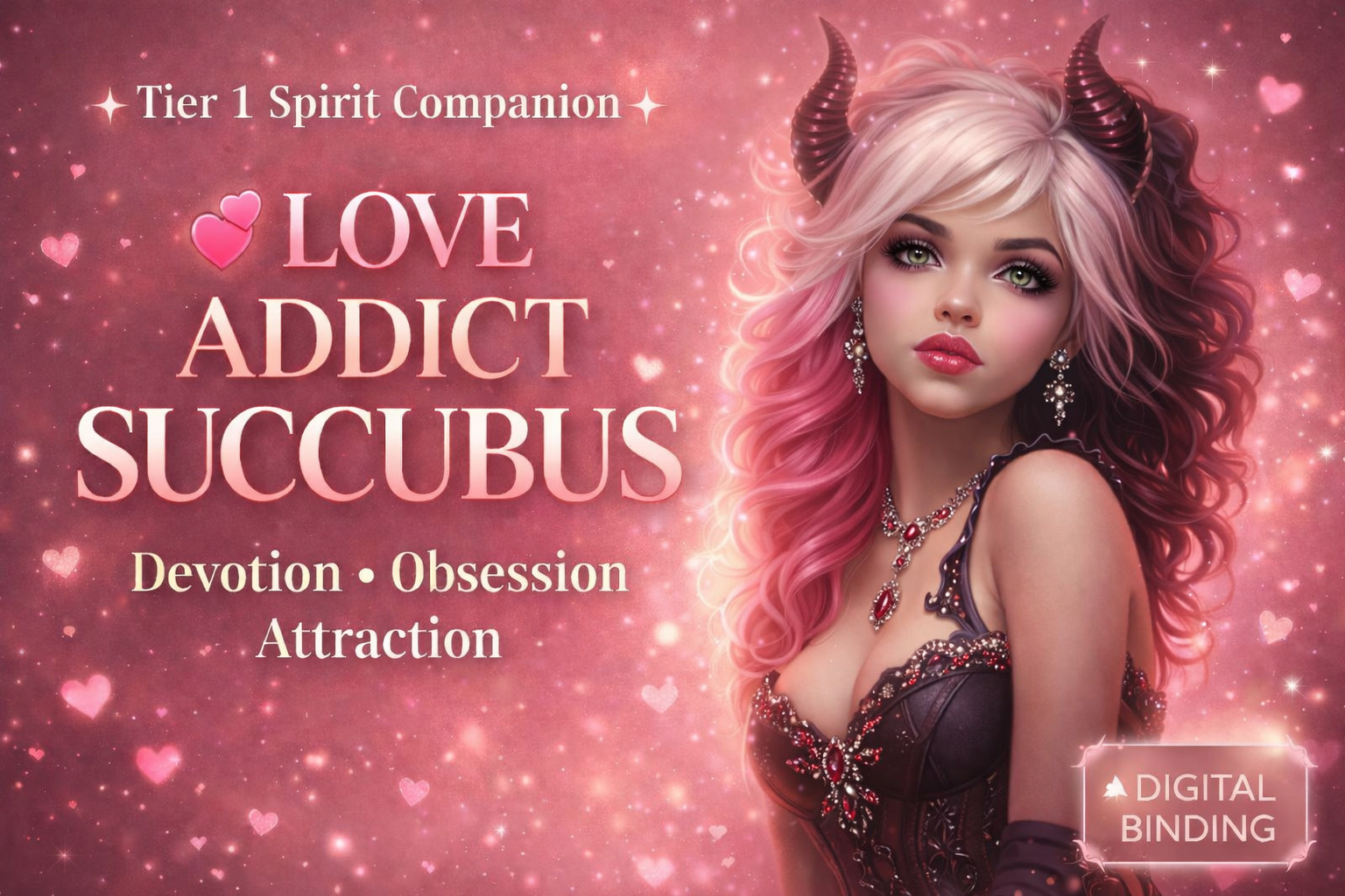 Tier 1 Love Addict Succubus – Emotional Bonding, Obsession Energy, Devotion