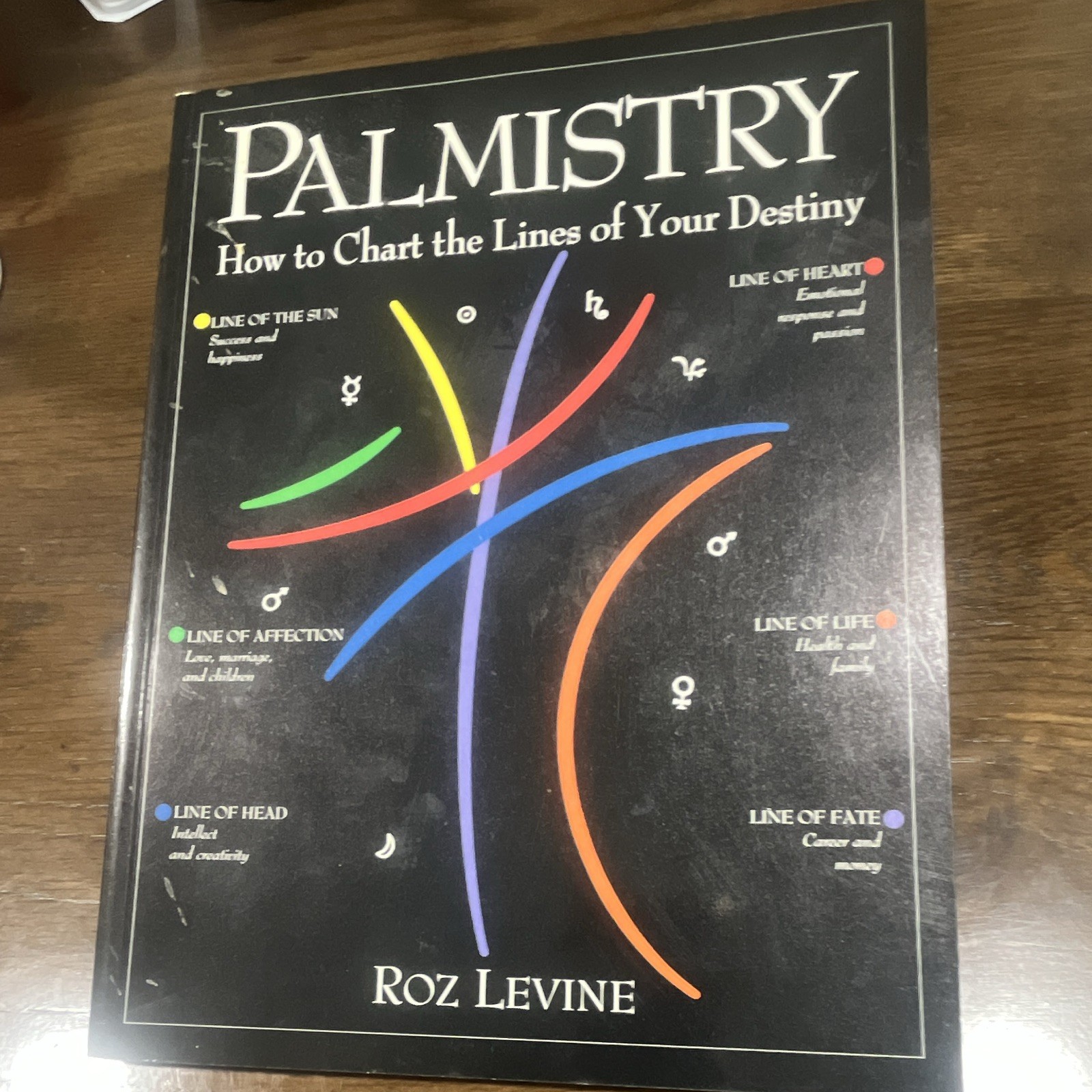 Roz Levine Palmistry: How to Chart the Lines of Your Destiny (Paperback)