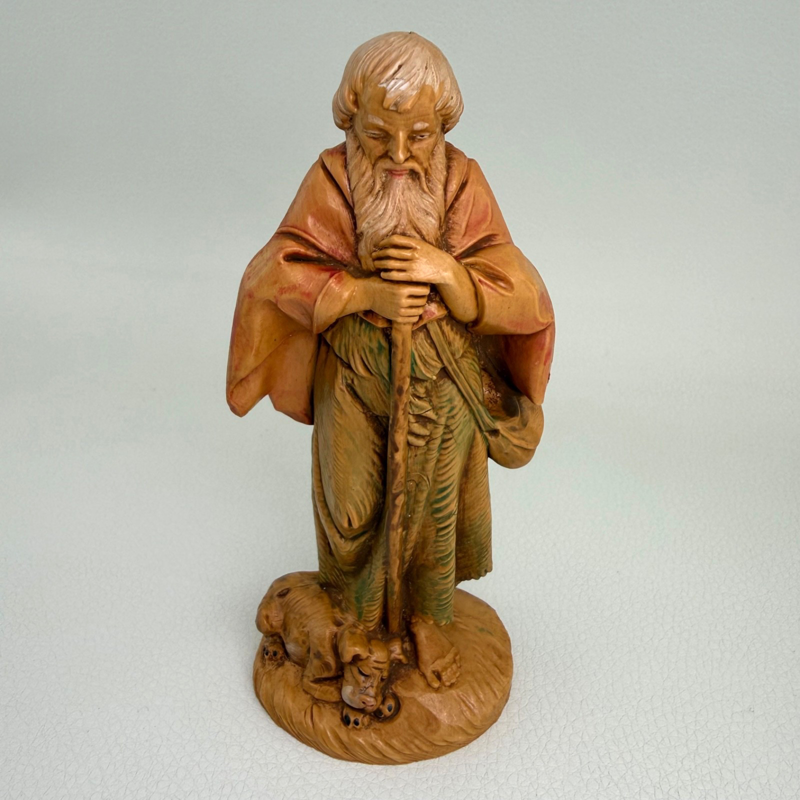 1987 Abraham with Dog Fontanini Heirloom Nativity Figurine Simonetti 5\