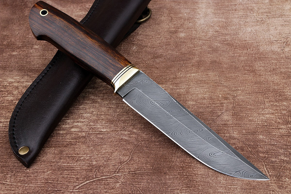 Fixed blade Russian knife, personalized knife, Yakut knife, hand forged knife.