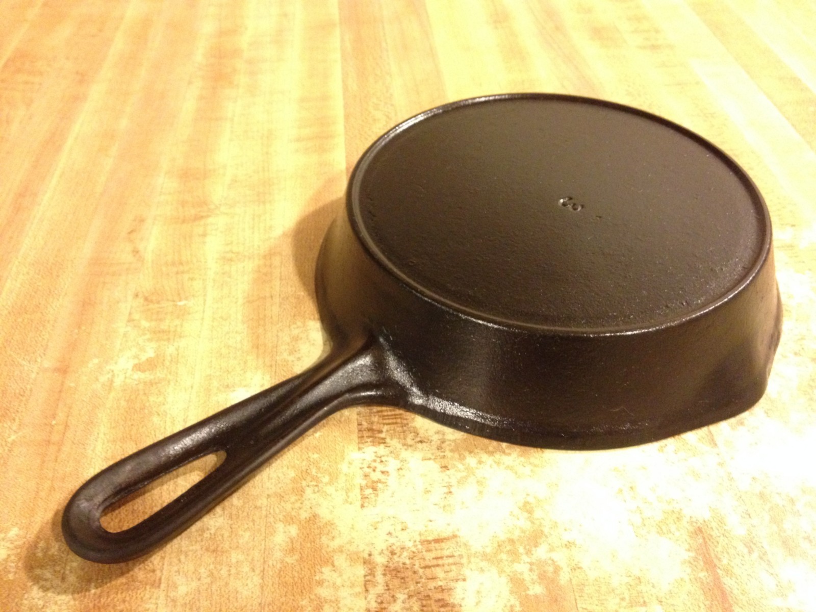 Antique Vollrath #3 Cast Iron Skillet Smooth Restored Flat