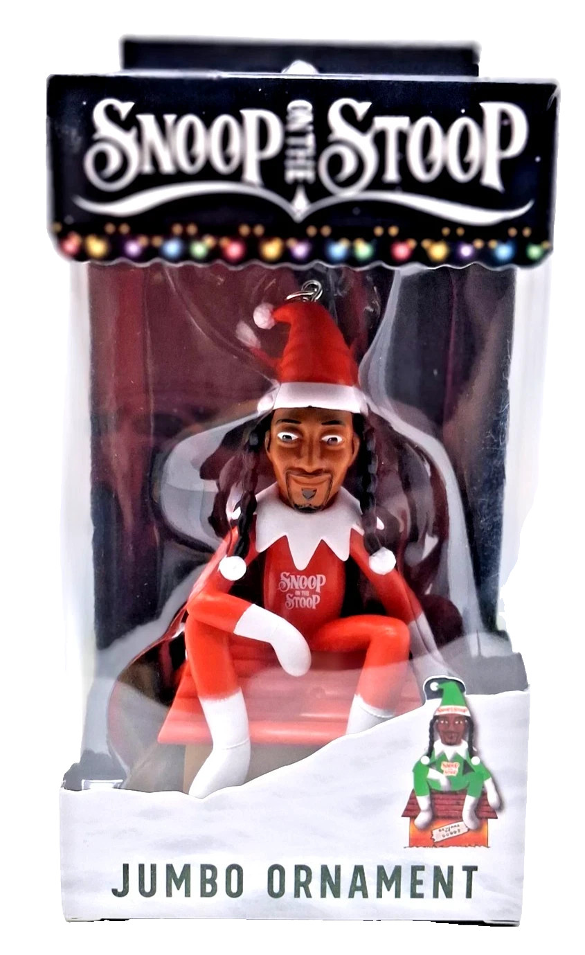 Snoop Dogg Snoop on Stoop Christmas Jumbo Ornament brand  New in box