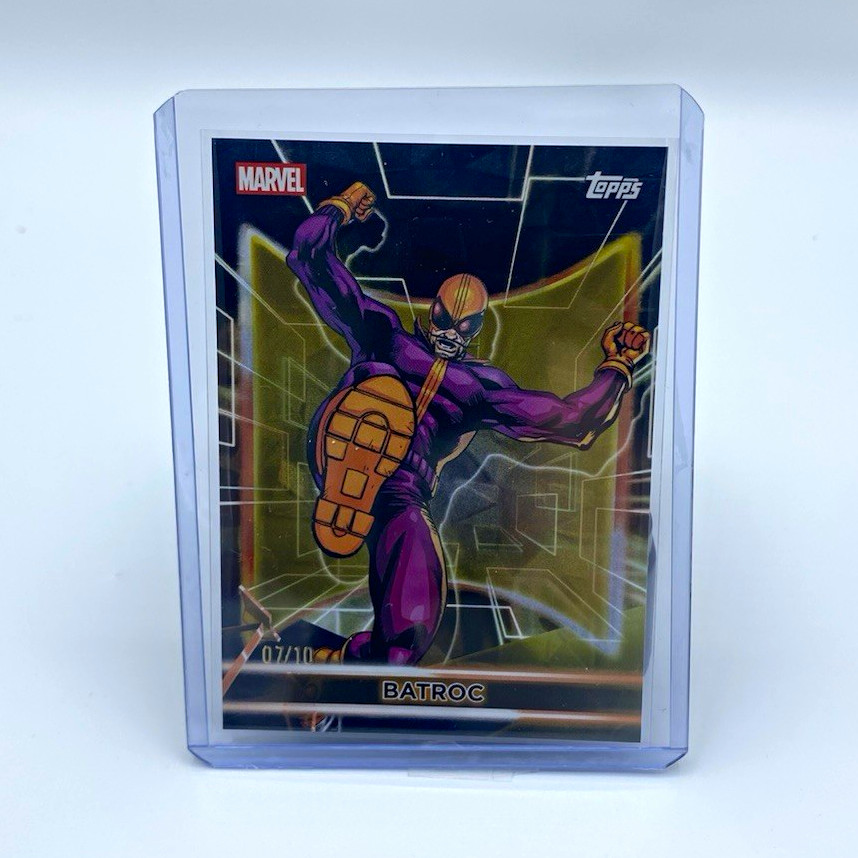 Topps Marvel NEON 2026 Batroc #89 Numbered 07/10 (BLACK)