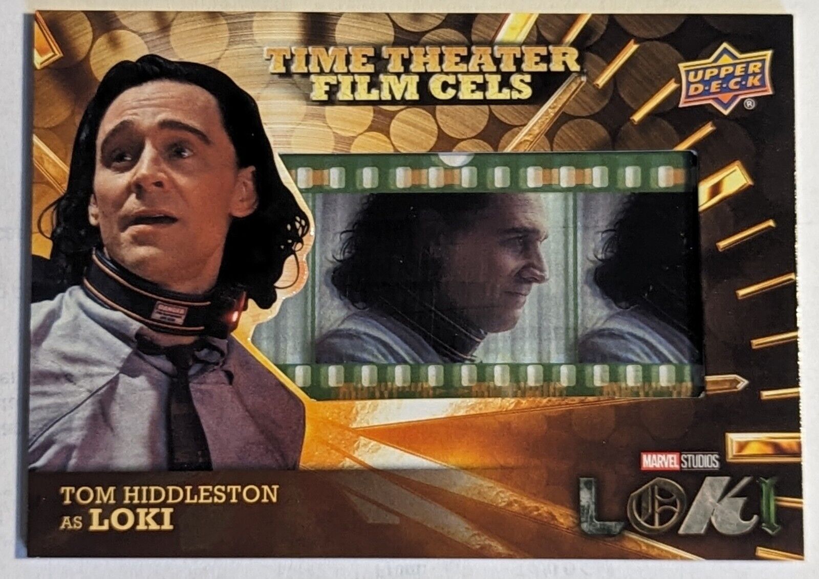 2023 Upper Deck LOKI Time Theater Film Cels TTFC-23 Tom Hiddleston As Loki