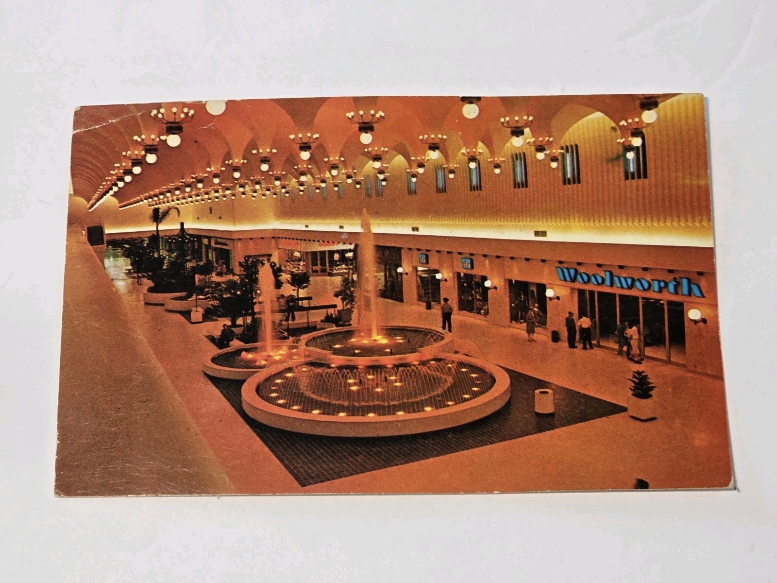 Eastwood Mall Niles OH Postcard Woolworth