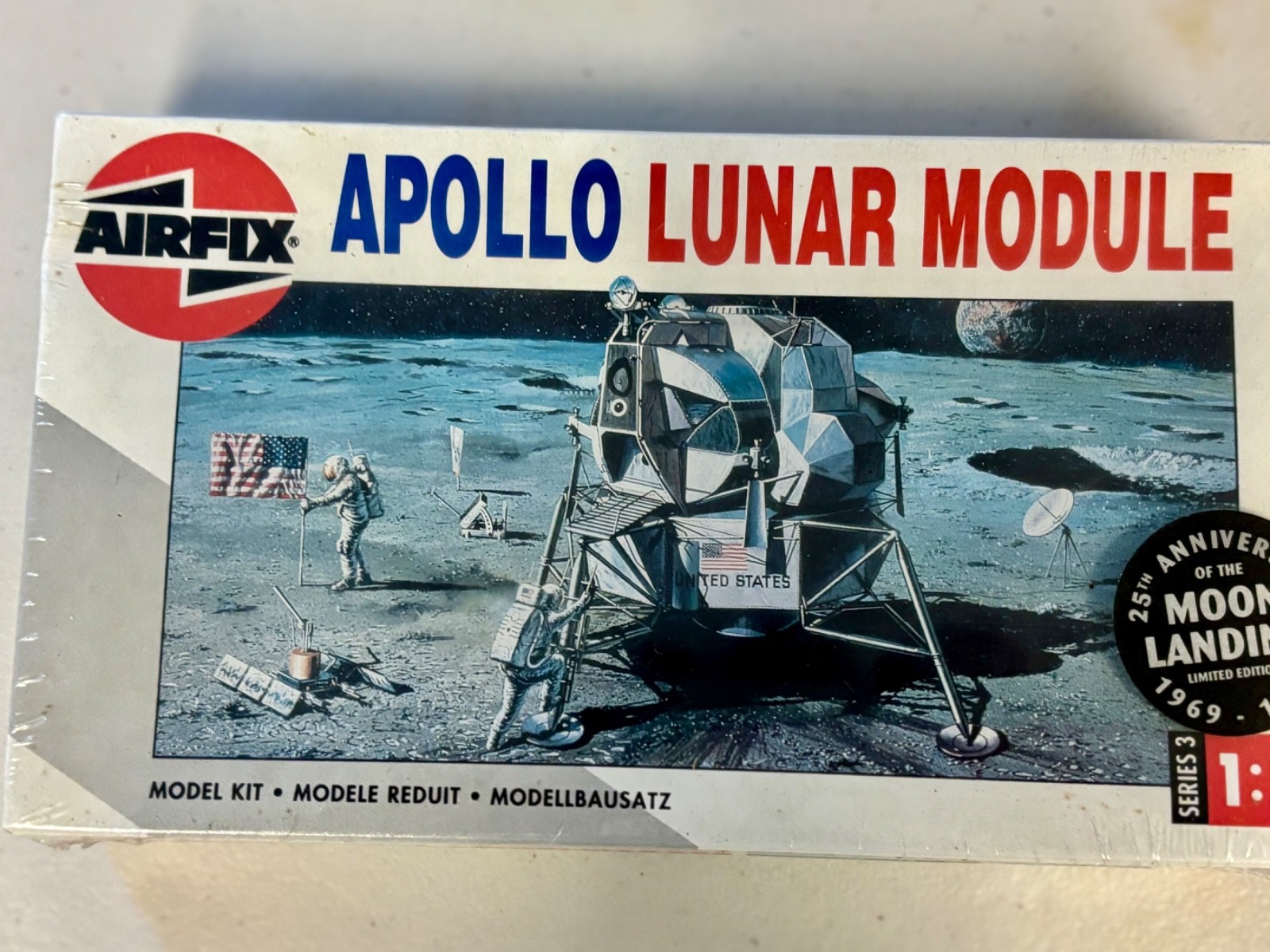 Airfix Apollo Lunar Module 1:72 Model Kit 03013 1994 Limited Edition Sealed