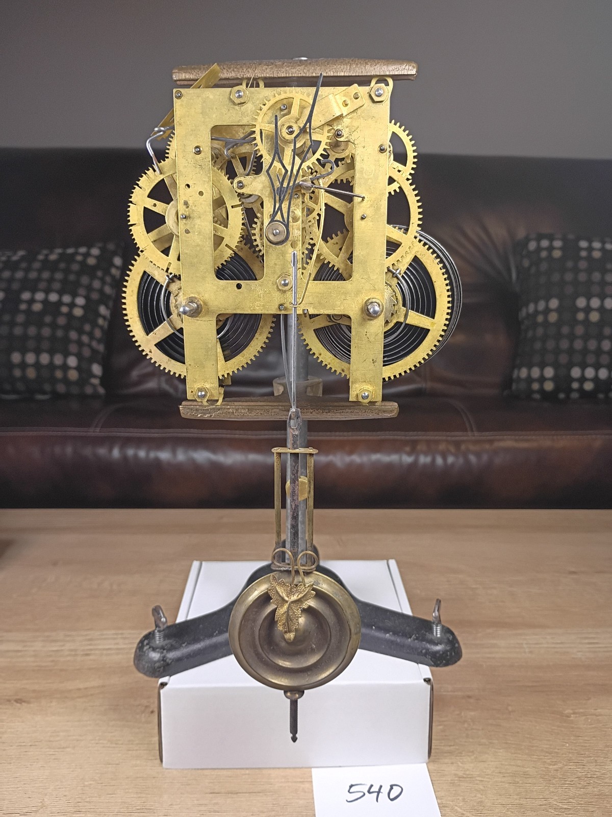 Rebuilt Ingraham Antique Kitchen Clock Movement Tested 14 Days Complete T/S